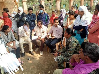 child marriage that was about to happen within an hour stopped by child line and gadchiroli police | ..अन् तासाभरात होऊ घातलेला बालविवाह थांबविला