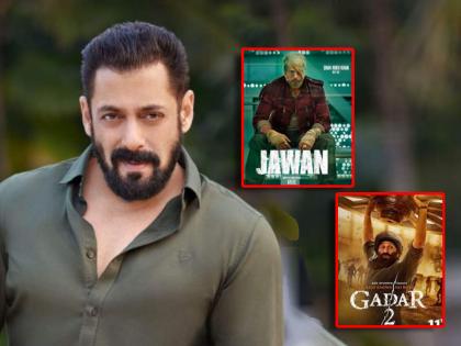 salman khan talk about jawan and gadar 2 success said now we have to set 1000cr benchmarkh for movie | 'जवान' आणि 'गदर २'च्या सक्सेसवर सलमान खान थेटच बोलला, म्हणाला, "१०० कोटी कमावणं मोठी गोष्ट नाही..."
