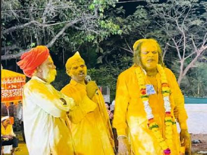 This year the rainfall is satisfactory; Predictions during the Yatra at Gadmudshingi in Kolhapur | मेघाची कावड उदंड हाय; कोल्हापुरातील गडमुडशिंगी येथील त्रैवार्षिक यात्रेत भाकणूक