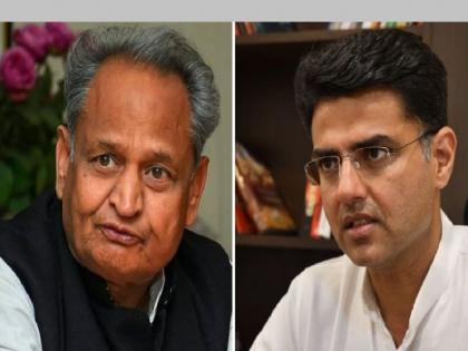 Rajasthan Politics: Ashok Gehlot VS Sachin Pilot; Chief Minister was compared to Ghulam Nabi Azad | Rajasthan Politics: अशोक गहलोत गुलाम नबी आझाद यांच्या मार्गावर जाणार; सचिन पायलट यांची बोचरी टीका