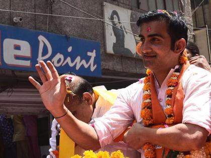 accept the challenge by aam aadmi party for doing public debate said gautam gambhir bjp candidate from east delhi | ...अन् गौतम गंभीरनं 'आप'चं आव्हान स्वीकारलं!