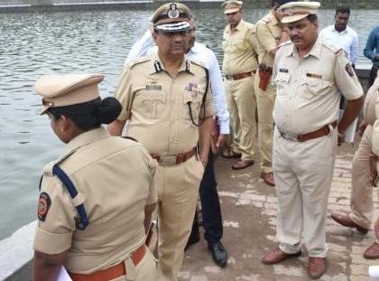 Preparation of immersion arrangements by Nagpur Police | विसर्जन बंदोबस्ताची नागपूर पोलिसांकडून तयारी