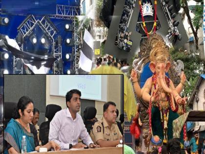 CCTV watch at Ganeshotsav in Kolhapur for women's safety; Police gave instructions to the circles regarding the procession, sound system | महिला सुरक्षेसाठी कोल्हापूरमध्ये गणेशोत्सवात सीसीटीव्हीचा वॉच; मिरवणूक, साऊंड सिस्टीमबाबत काय निर्णय.. वाचा