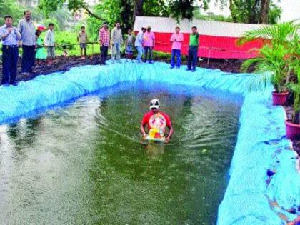 Also expand the artificial pond for immersion of POP idols | ganeshotsav 2025: पीओपी मूर्तींच्या विसर्जनासाठी कृत्रिम तलावही वाढवा Also expand the artificial pond for immersion of POP idols | ganeshotsav 2025: पीओपी मूर्तींच्या विसर्जनासाठी कृत्रिम तलावही वाढवा