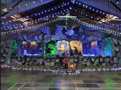 Goa: Jail inmates celebrate Ganesh Chaturthi with a beautiful display | Goa: कारागृहातील कैदी साजरी करताहेत गणेश चतुर्थी, साकारलाय सुंदर देखावा