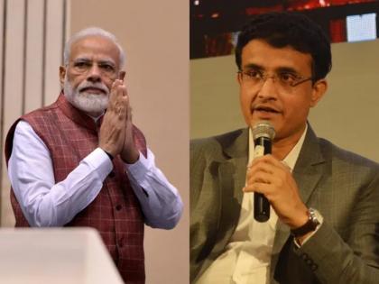 PM Narendra Modi speaks to Sourav Ganguly, wishes him speedy recovery after BCCI chief suffers heart attack | पंतप्रधान नरेंद्र मोदी यांचा सौरव गांगुलीला फोन, प्रकृतीबाबत केली विचारणा!