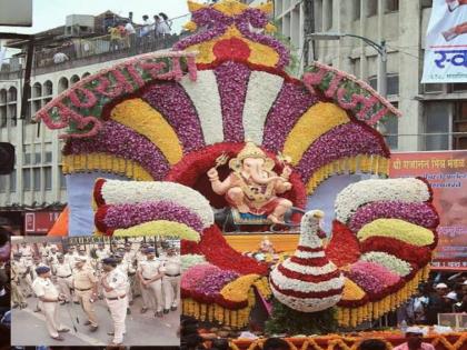 Obstacles of restrictions removed in Pune Seven and a half thousand policemen have been deployed for Ganeshotsav | मंगलमूर्ती मोरया! निर्बंधांचे विघ्न दूर; पुण्यात गणेशोत्सवासाठी साडेसात हजार पोलीस तैनात