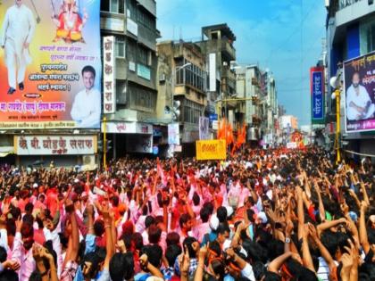 Most of the mandals in central Pune will participate in the immersion procession at 7 am. | Pune Ganpati: पुण्याच्या मध्यवर्ती भागातील बहुतांश मंडळे सकाळी ७ वाजता विसर्जन मिरवणुकीत सहभागी होणार Most of the mandals in central Pune will participate in the immersion procession at 7 am. | Pune Ganpati: पुण्याच्या मध्यवर्ती भागातील बहुतांश मंडळे सकाळी ७ वाजता विसर्जन मिरवणुकीत सहभागी होणार