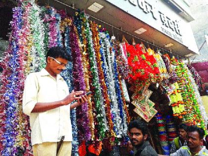 Sunday mood of Ganeshotsav procession in the district | जिल्ह्यात गणेशोत्सव खरेदीचा संडे मूड