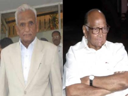 Ganpatrao Deshmukh: loses clean image, heroic leader who has won the undying love of the masses -Sharad Pawar | Ganpatrao Deshmukh Death: जनसामान्यांचे निस्सीम प्रेम लाभलेला स्वच्छ प्रतिमेचा, ध्येयवादी नेता गमावला - शरद पवार 