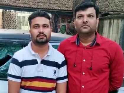 Suicide attack on a contractor in Gargoti by the husband of a Zilla Parishad member | जिल्हा परिषद सदस्याच्या पतीकडून गारगोटीत ठेकेदारावर जीवघेणा हल्ला