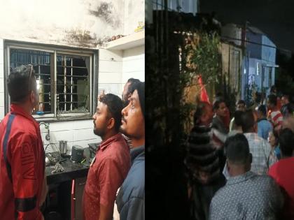 An accident occurred in Manorama Colony, Kalamba due to the continuation of work on the gas pipeline despite instructions to stop it | Kolhapur- Kalamba gas pipeline explosion: परवानगी रद्द; तरीही गॅस पाइपलाइनचे सुरु होते काम