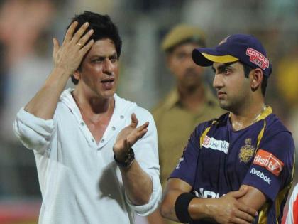 Gautam Gambhir will definitely discuss with KKR team owner Shah Rukh Khan if he wants to become the coach of Team India | गंभीर टीम इंडियाचा कोच बनण्यास इच्छुक? पण शाहरूख 'स्पीडब्रेकर', जाणून घ्या गणित