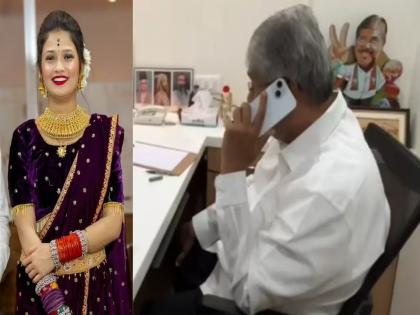 Minister Chandrakant Patil call to Police DCP in Pune Gautami Patil car accident case | Gautami Patil: गौतमी पाटीलला उचलायचं की नाही?; मंत्री चंद्रकांत पाटील यांचा डीसीपींना फोन, म्हणाले... (Video)