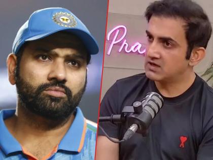 Gautam Gambhir said, "one bad game which was the Final doesn't make Rohit Sharma a bad captain, he's won 5 IPL trophies. He was outstanding in the World Cup" | रोहित T20 World Cup 2024 मध्ये कर्णधार असेल का? गौतम गंभीर म्हणाला, त्याला वाईट कर्णधार...