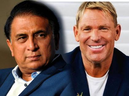 Sunil Gavaskar Shocking Reaction over Shane Warne Death says his heart could not take it see video | Sunil Gavaskar Shocking Reaction on Shane Warne Death : "शेन वॉर्नचा म्हणूनच हार्ट अ‍ॅटकने मृत्यू झाला"; सुनील गावसकर यांचं धक्कादायक विधान