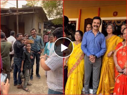 aai kuthe kay karte fame actor milind gawli surprised after seeing fans support | Video : 'आई कुठे काय करते' फेम अनिरुद्धची चाहत्यांमध्ये हवा, सेल्फीसाठी लागल्या रांगा