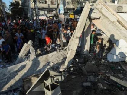 israel air strike on gaza school 29 people died many injured | भयंकर! गाझातील शाळेवर इस्रायलचा एअर स्ट्राईक; २९ जणांचा मृत्यू, अनेक जण गंभीर जखमी