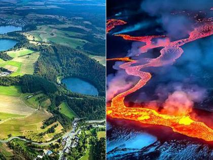 Dangerous volcanic activity under the northern Europe Germany three cities under threat | यूरोपच्या 'या' 3 शहरांखालची जमीन तापतीये, ज्वालामुखींमुळे धोका वाढला...