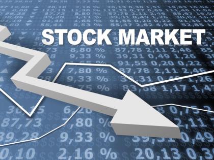 Investors lose Rs 3.95 lakh crore due to market slump | बाजारातील घसरणीमुळे गुंतवणूकदारांचे ३.९५ लाख कोटींचे नुकसान