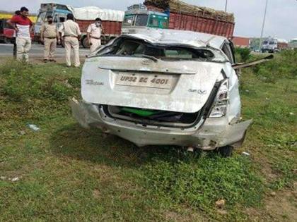 Gangster caught in Mumbai, vehicle crash AND Death on the spot | गँगस्टरला मुंबईत पकडले, उत्तर प्रदेशला नेताना वाहनाला अपघात; जागीच मृत्यू