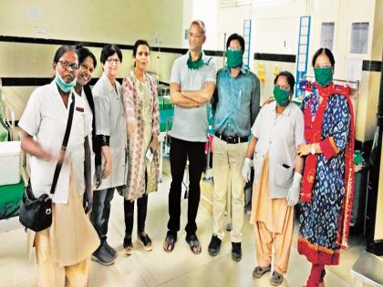 coronavirus: Like a fearless warrior, doctors fight against Corona | coronavirus : निडर योद्ध्याप्रमाणे डॉक्टर, कर्मचाऱ्यांचा कोरोनाविरुद्ध लढा