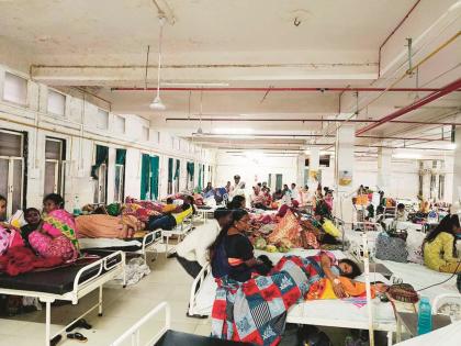 7,000 pregnant women are referred to Chhatrapati Sambhajinagar's Ghati Hospital every year; 40 percent are in critical condition | वर्षाला ७ हजार गर्भवती छत्रपती संभाजीनगरच्या घाटी रुग्णालयात ‘रेफर’; ४० टक्के अत्यवस्थ 7,000 pregnant women are referred to Chhatrapati Sambhajinagar's Ghati Hospital every year; 40 percent are in critical condition | वर्षाला ७ हजार गर्भवती छत्रपती संभाजीनगरच्या घाटी रुग्णालयात ‘रेफर’; ४० टक्के अत्यवस्थ