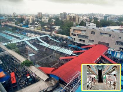 in mumbai new look of ghatkopar railway station makeover antidote to rush of passengers | घाटकोपरचा नवा थाट; रेल्वे स्टेशनचा मेकओव्हर, प्रवाशांच्या गर्दीवर उतारा