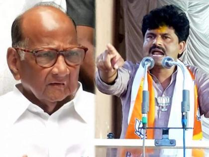 OBC Reservation: NCP Chief Sharad Pawar's family opposes OBC reservation; BJP MLA Gopichand Padalkar's claim | OBC Reservation: शरद पवार यांचे कुटुंबीय ओबीसी आरक्षणाच्या विरोधात; गोपीचंद पडळकरांचा थेट आरोप