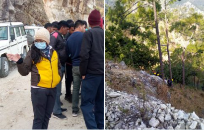 Uttarakhand 14 people died after vehicle they were travelling fell into gorge near Sukhidhang Reetha Sahib road | भीषण अपघात! लग्नसोहळ्यावरून परतणारी जीप दरीत कोसळली; 14 जणांचा मृत्यू, 2 गंभीर जखमी