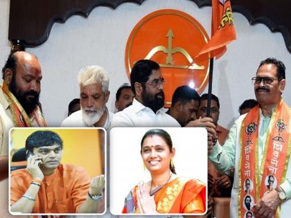 Three parties in the same house! Babanrao Gholap in Shiv Sena, son Yogesh Gholap in Shiv Sena UBT, daughter tanuja Gholap in BJP | एकाच घरात तीन पक्ष! बबनराव घोलप शिंदेसेनेत, मुलगा उद्धवसेनेत, कन्या भाजपमध्ये