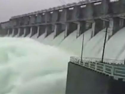 Jalgaon: Girana Dam overflow for the fourth consecutive year | Jalgaon: गिरणा धरणाची सलग चौथ्या वर्षी शंभरी, ६ तालुक्यांमधील १७५ गावांचा पाण्याचा प्रश्न लागला मार्गी