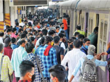 Due to the block, passengers from Thane, Diva and Mumbra suffered a lot | ब्लॉकमुळे ठाणे, दिवा, मुंब्रा येथील प्रवाशांचे झाले मेगा हाल 