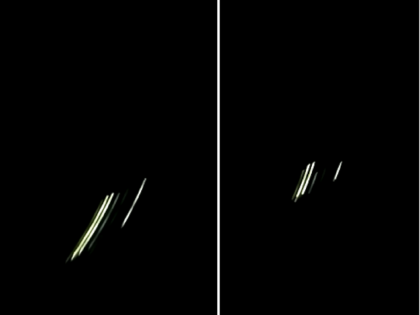 Starlink train seen in the sky; A striking sight in Aurangabad | आकाशात दिसली स्टारलिंकची ट्रेन; औरंगाबादेतील लक्षवेधी दृश्य