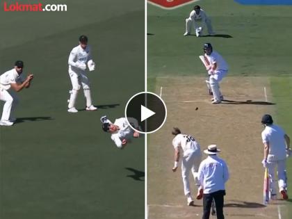 New Zealand vs England, 1st Test Superman Glenn Phillips pulls off another unbelievable catch, plucks a one-handed stunner in the Test against England WATCH Video | 'गली'त गोंधळ, क्रिकेटप्रेमींचा मुजरा! Glenn Phillips चा 'सुपरमॅन' अवतार; हवेत उडी मारत अफलातून कॅच (VIDEO)