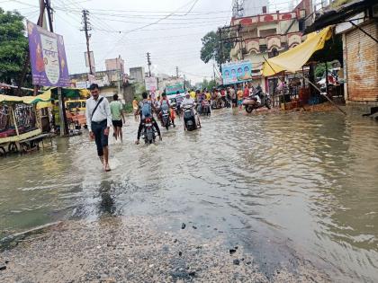 Record break rain in Gondia,132 mm rainfall recorded in 12 hours | Gondia Rain : गोंदियात रेकॉर्डब्रेक पाऊस; १२ तासांत तब्बल १३२ मिमी पावसाची नोंद