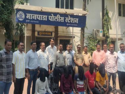 Manpada police took action against the sex racket in Dombivli rural area with the help of social organization | ‘त्या’ पाच दलालांना सात दिवसांची कोठडी; बांग्लादेशी मुलींना डांबून सुरू होता देहव्यापार