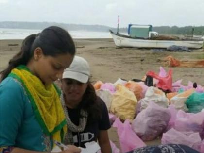 Sanitation expedition from scientists of the National Oceanography Institute on the coast of Goa | गोव्याच्या किनाऱ्यावर राष्ट्रीय समुद्र विज्ञान संस्थेच्या शास्त्रज्ञांकडून स्वच्छता मोहीम