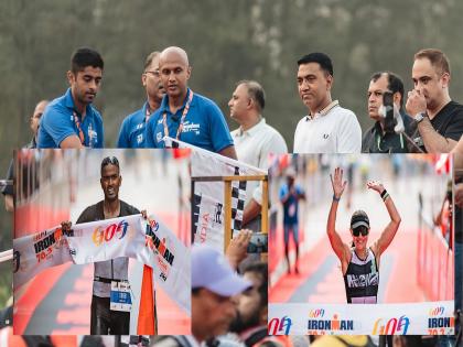 Goa: Nihal Baig, Tony Snoxell become Ironman | Goa: निहाल बेग, टोनी स्नॉक्सेल ठरले आयर्नमॅन