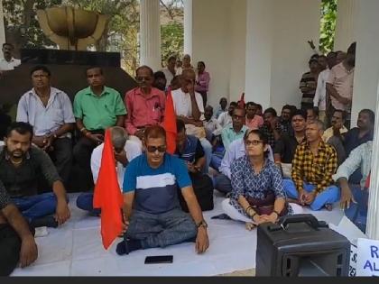 Goa: Kadamba employees warn government to continue agitation till demands are met | Goa: मागण्या मान्य हाेईपर्यंत आंदोलन सुरुच ठेवणार, कदंब कर्मचाऱ्यांचा सरकारला इशारा