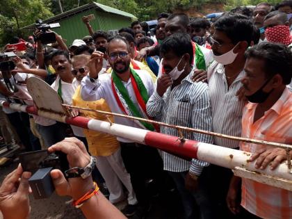 Vehicles going to Goa will be blocked if the entry ban is not lifted from the 1st September | 1 सप्टेंबरपासून प्रवेशबंदी न उठविल्यास गोव्यात जाणारी वाहने अडविणार