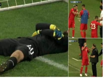 Goalkeeper Fakes Injury To Help Teammates Break Ramadan Fast | VIDEO: सहकाऱ्यांना रोजा सोडायला मदत करण्यासाठी 'या' गोलकीपरने जखमी झाल्याचा केला अभिनय