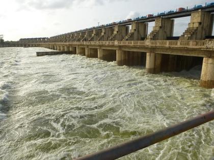 Horse dam overflow | घोड धरण ओव्हरफ्लो