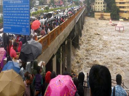 Increase in flood level; Disposal of 5 thousand 5 cusecs of water from Gangapur | पूराच्या पातळीत वाढ; गंगापूरमधून ८हजार ८०० क्युसेक पाण्याचा विसर्ग