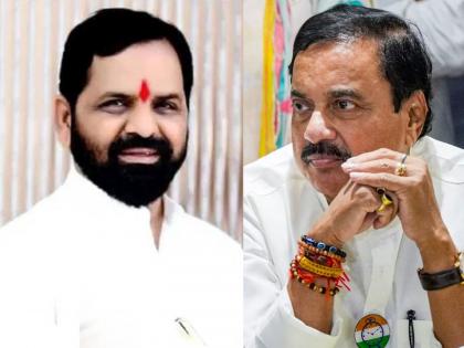 'Napkin' politics heats up in Raigad, Gogavale's response to Tatkare's imitation | रायगडात तापले ‘नॅपकिन’ राजकारण, तटकरेंच्या नकलेला गोगावलेंचे प्रत्युत्तर 'Napkin' politics heats up in Raigad, Gogavale's response to Tatkare's imitation | रायगडात तापले ‘नॅपकिन’ राजकारण, तटकरेंच्या नकलेला गोगावलेंचे प्रत्युत्तर