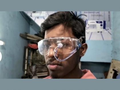 12th Student Sufiyan Nawab From Gujrat Invented Goggles To Prevent Sleepiness Keep Awake Driver Avoid Road Accident  | 12 वीच्या विद्यार्थ्याने बनवला झोप उडवणारा चष्मा; गाडी चालवताना ड्रायव्हरचा लागू नाही देणार डोळा