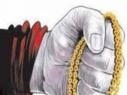 the gold chain was snatched away by saying Sir there is a worm on your collar in pimpri | 'साहब आपके कॉलरपर किडा है' असं सांगून पळवली सोनसाखळी