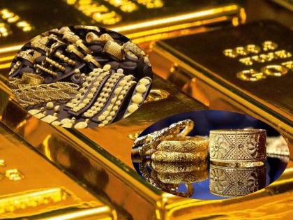 gold and silver rate fell on the eve of dhantrayodashi 2023 a golden buying opportunity | धनत्रयोदशीच्या पूर्वसंध्येला सोने-चांदी दर घसरले; खरेदीची सुवर्णसंधी