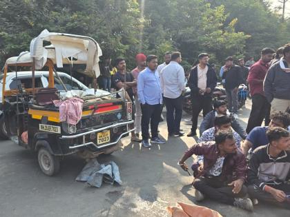 छत्रपती संभाजीनगरजवळ गोमांसाची वाहतूक करणाऱ्या रिक्षाची तोडफोड, गोरक्षकांचा रस्तारोको