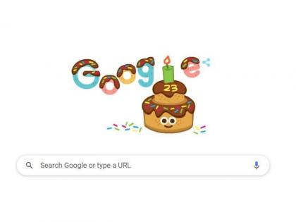 Google is celebrating 23rd birthday today birthday cake made on the homepage  | Google 23rd Birthday: 23व्या वाढदिवसानिमित्त खास गुगल डुडल; जाणून घ्या लाडक्या सर्च इंजिनविषयी मजेदार गोष्टी 